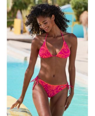 Women's Tropical Triangle Bikini Swimsuit Top Bra Sizing