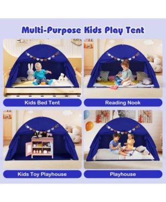 Indoor Bed Canopy Tent for Kids with 2 Windows