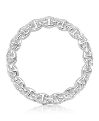 Cubic Zirconia Eternity Ring in Rhodium Over Sterling Silver