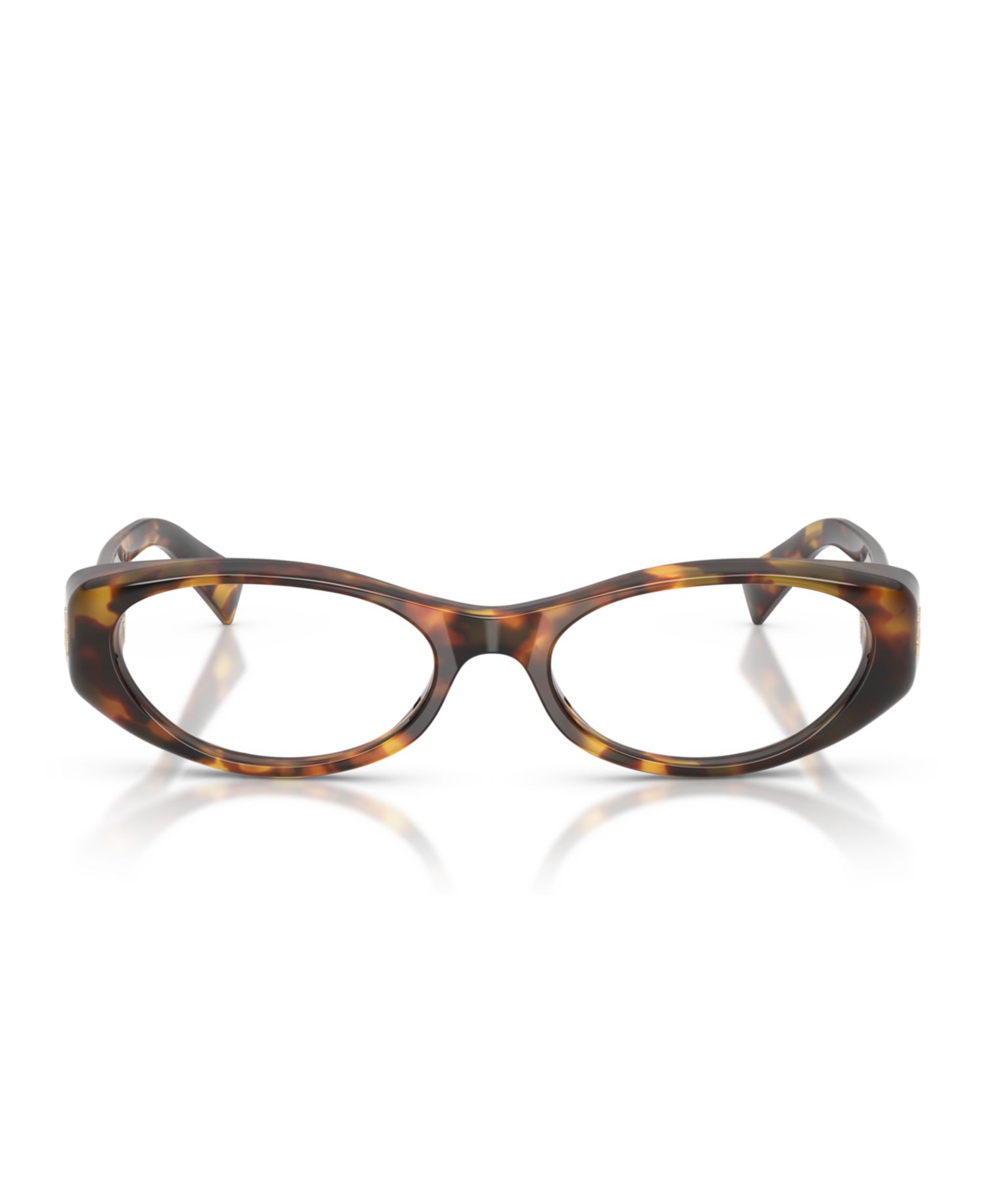 Woman Oval Plastic MU 03ZV Eyeglasses