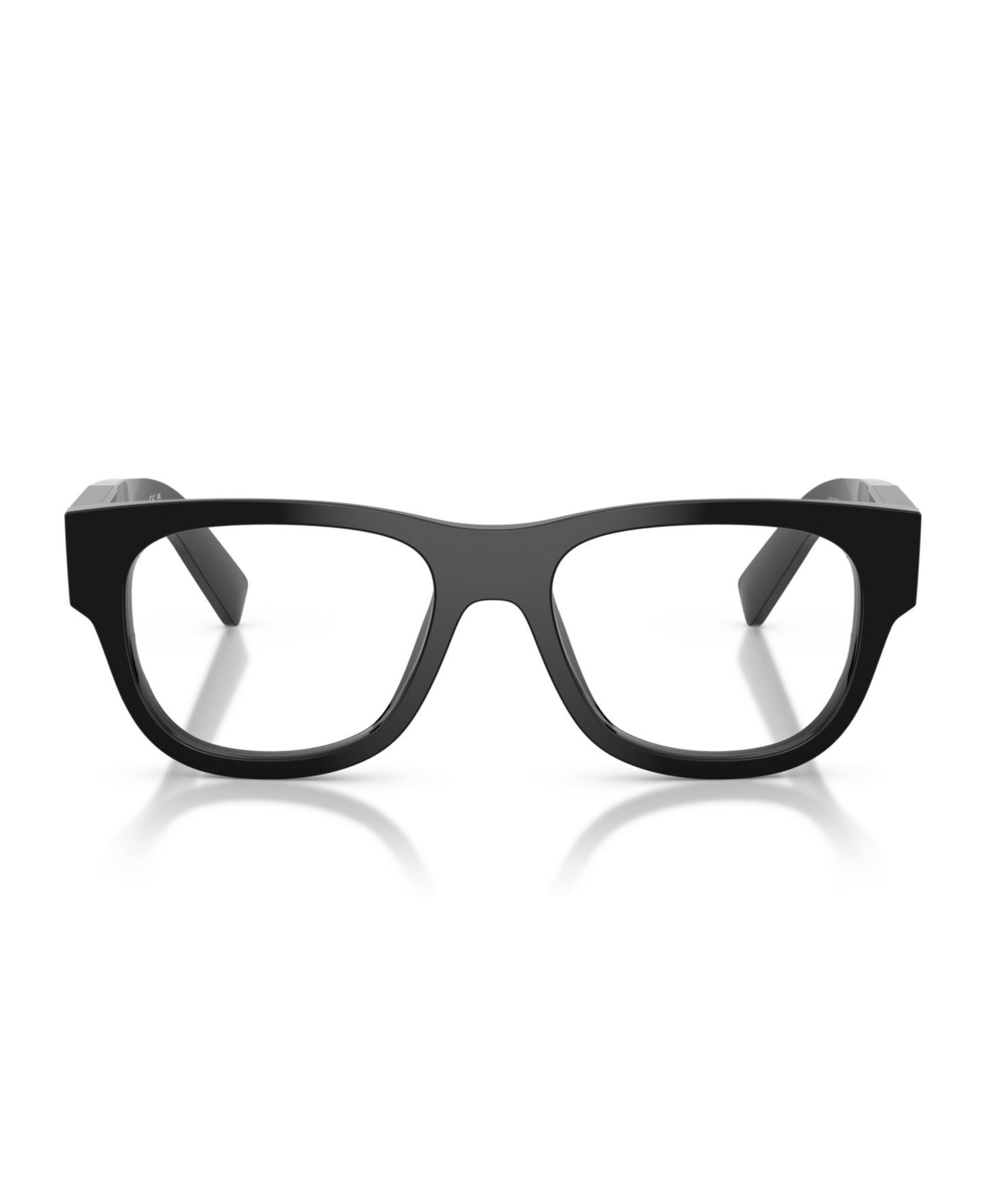 Мужские очки PRADA Man Square Plastic PR D08VU Eyeglasses, цвет: Чёрный — фото 4