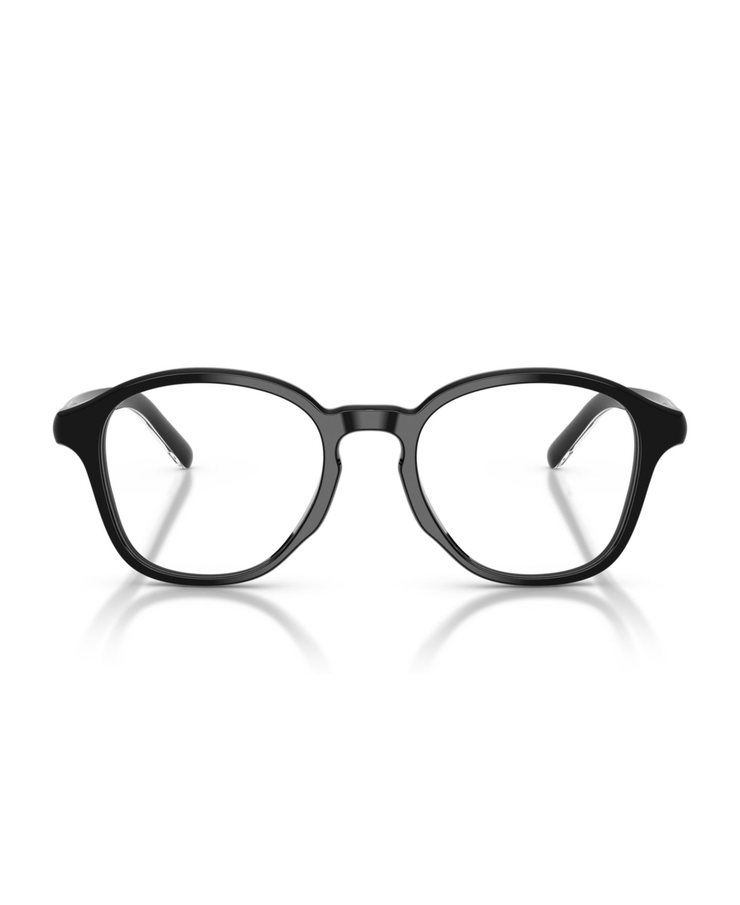 Очки Diesel Unisex Panthos Plastic DL4025U Eyeglasses, цвет: Однотонный чёрный — фото 5