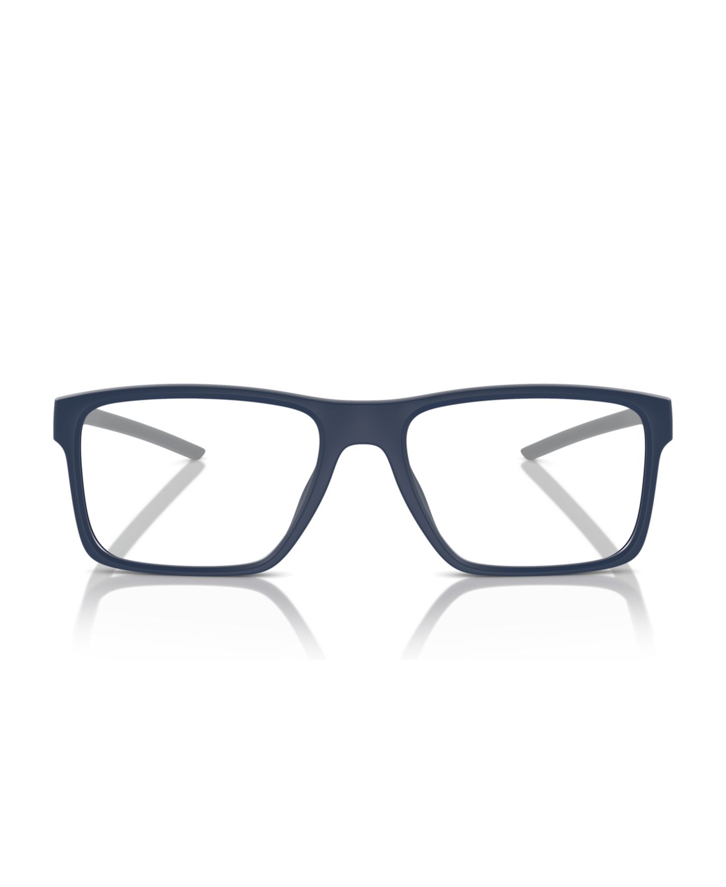 Мужские очки Scuderia Ferrari Man Rectangle Plastic FZ8007U Eyeglasses, цвет: Матовый синий — фото 5