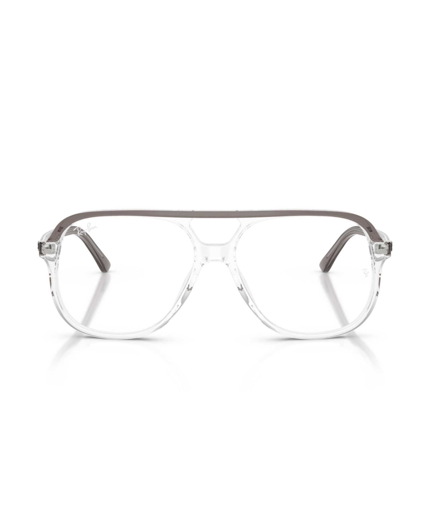 Unisex Square Plastic RB5698 Bill Optics Eyeglasses