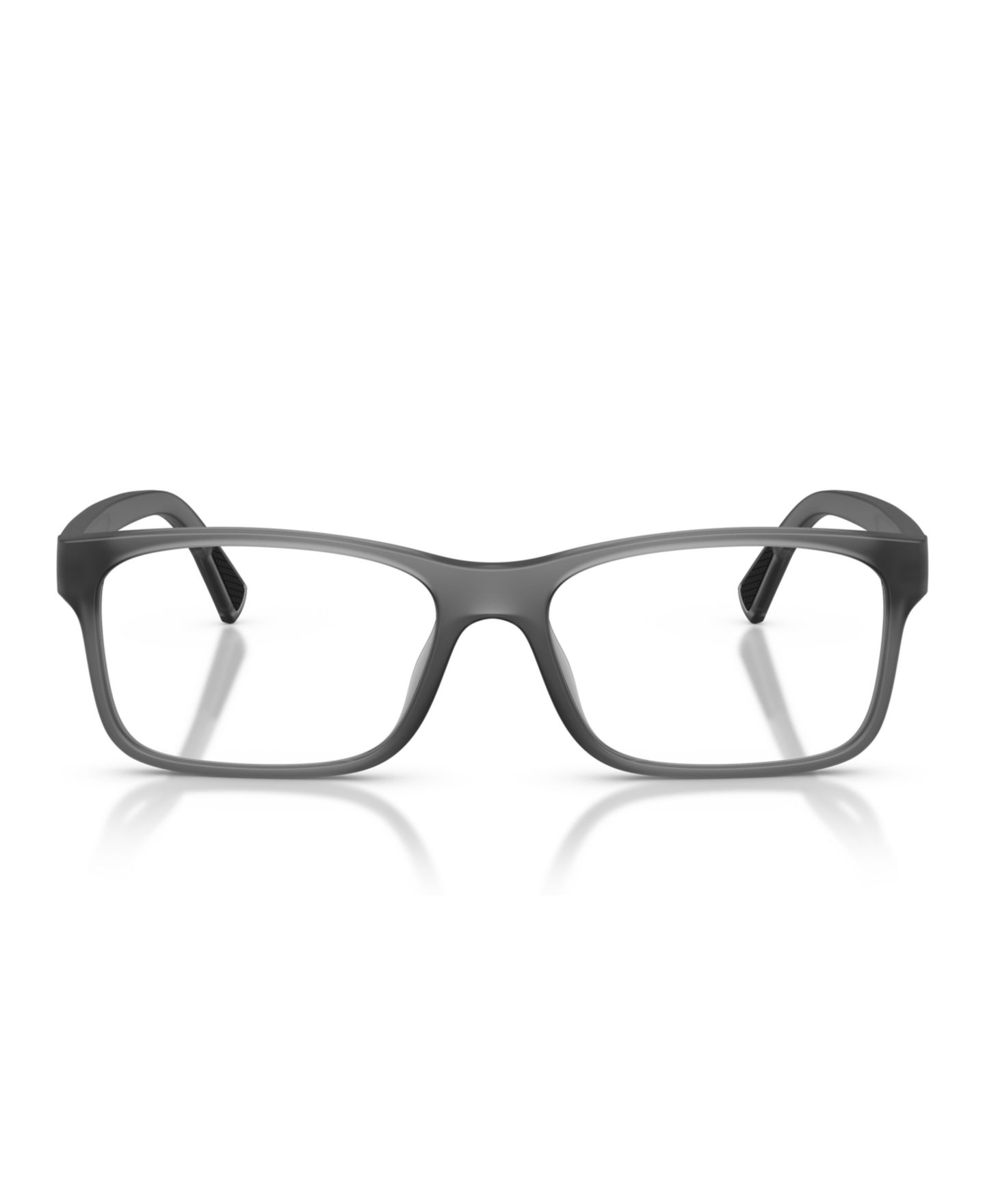 Мужские очки Polo Ralph Lauren Man Rectangle Plastic PH2301U Eyeglasses, цвет: Матовый прозрачный серый — фото 4