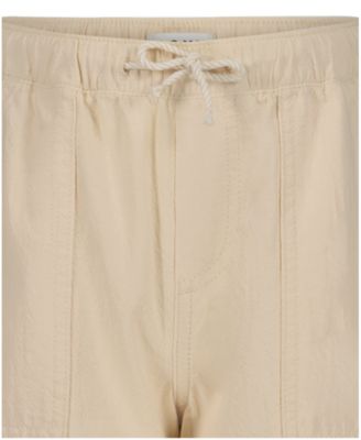 Girls' 7-16 High-Waist Buttoned Cargo Pants