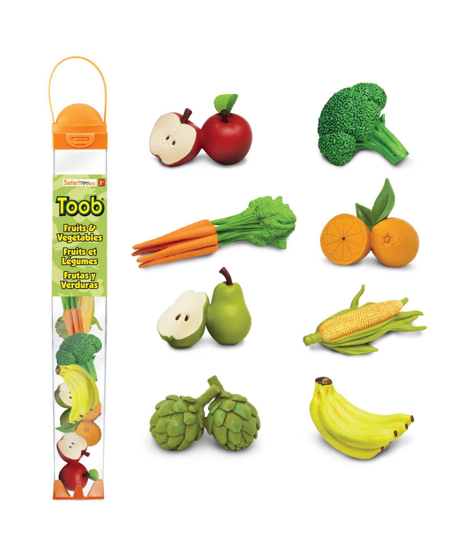 Детские игрушки Safari Ltd. Fruits And Vegetables, цвет: Open Miscellaneous — фото 1