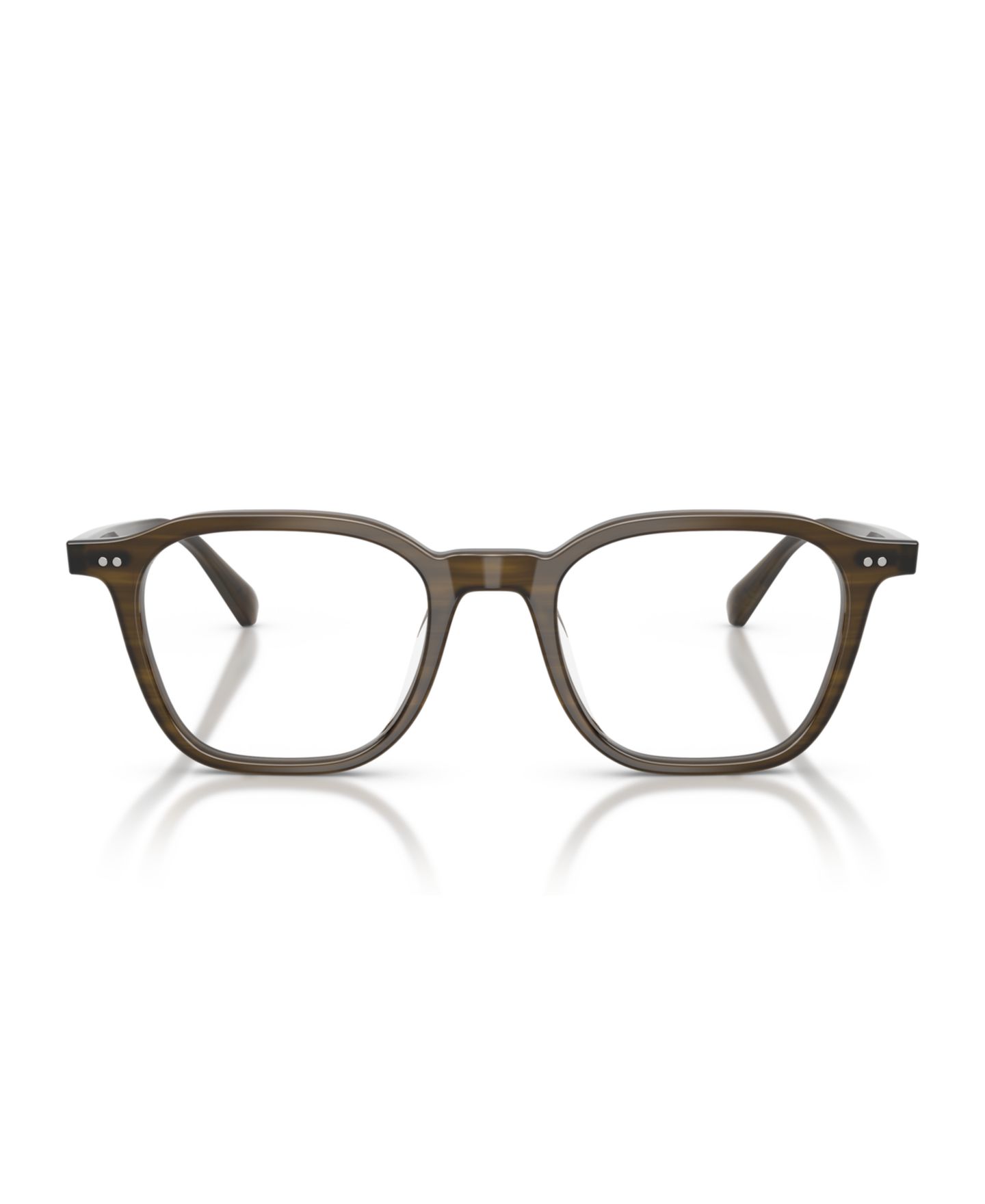 Очки Oliver Peoples Unisex Square Plastic OV5620U Arllett Eyeglasses, цвет: Olivewood — фото 5
