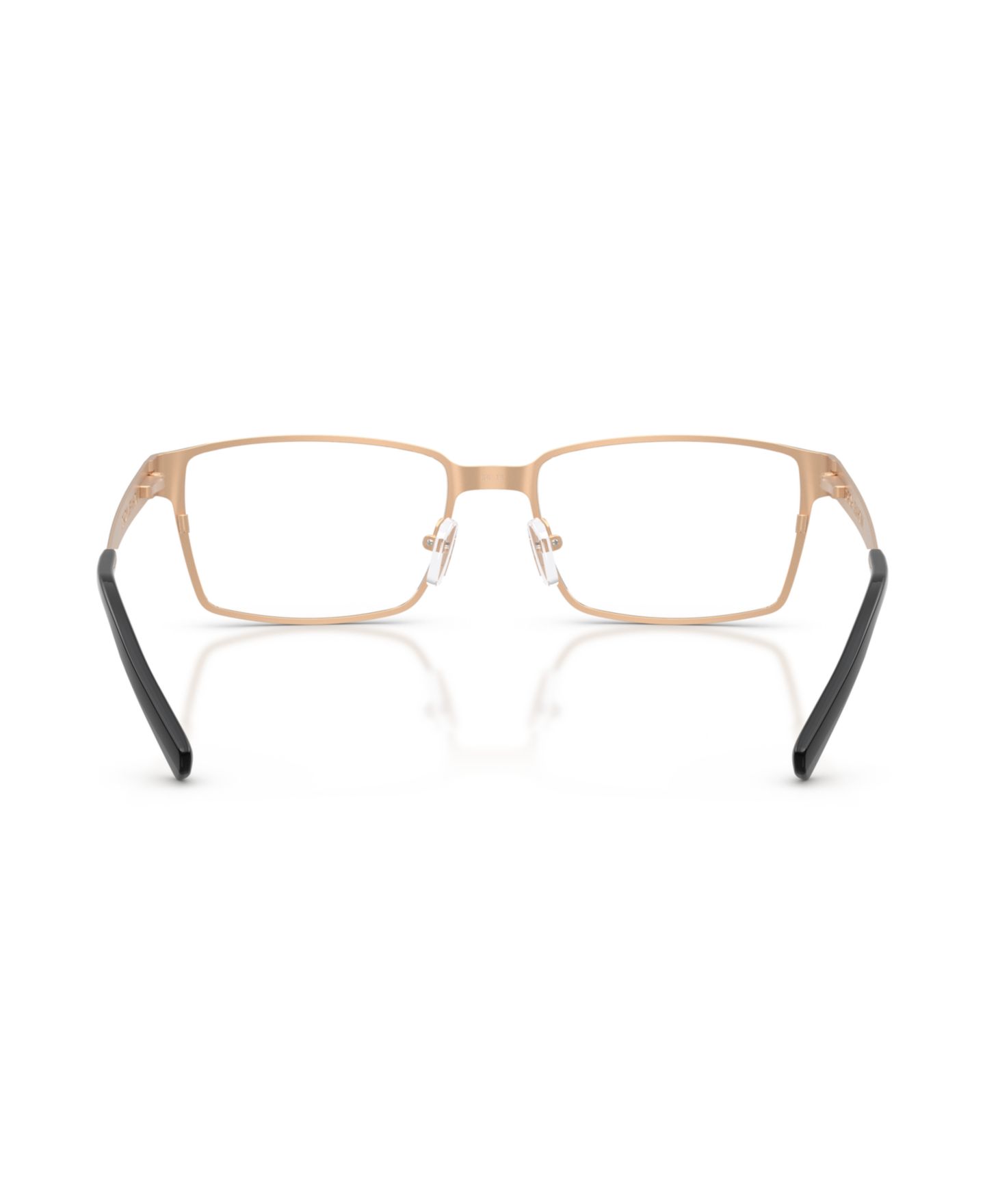 Мужские очки Michael Kors Man Rectangle Metal MK3107 Arusha Eyeglasses, цвет: Чёрный матовый — фото 2