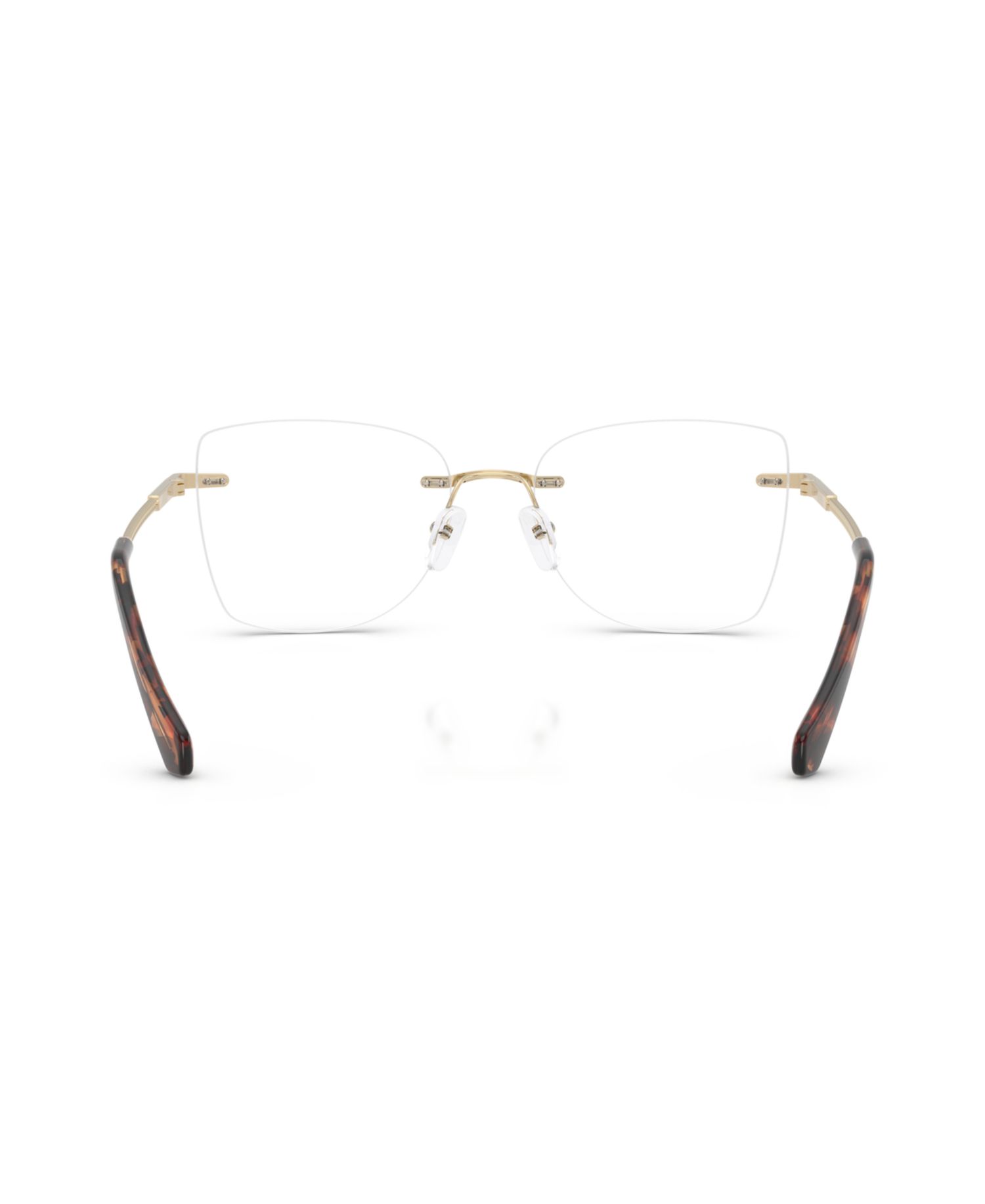 Woman Square Metal MK3099 Nags Head Eyeglasses