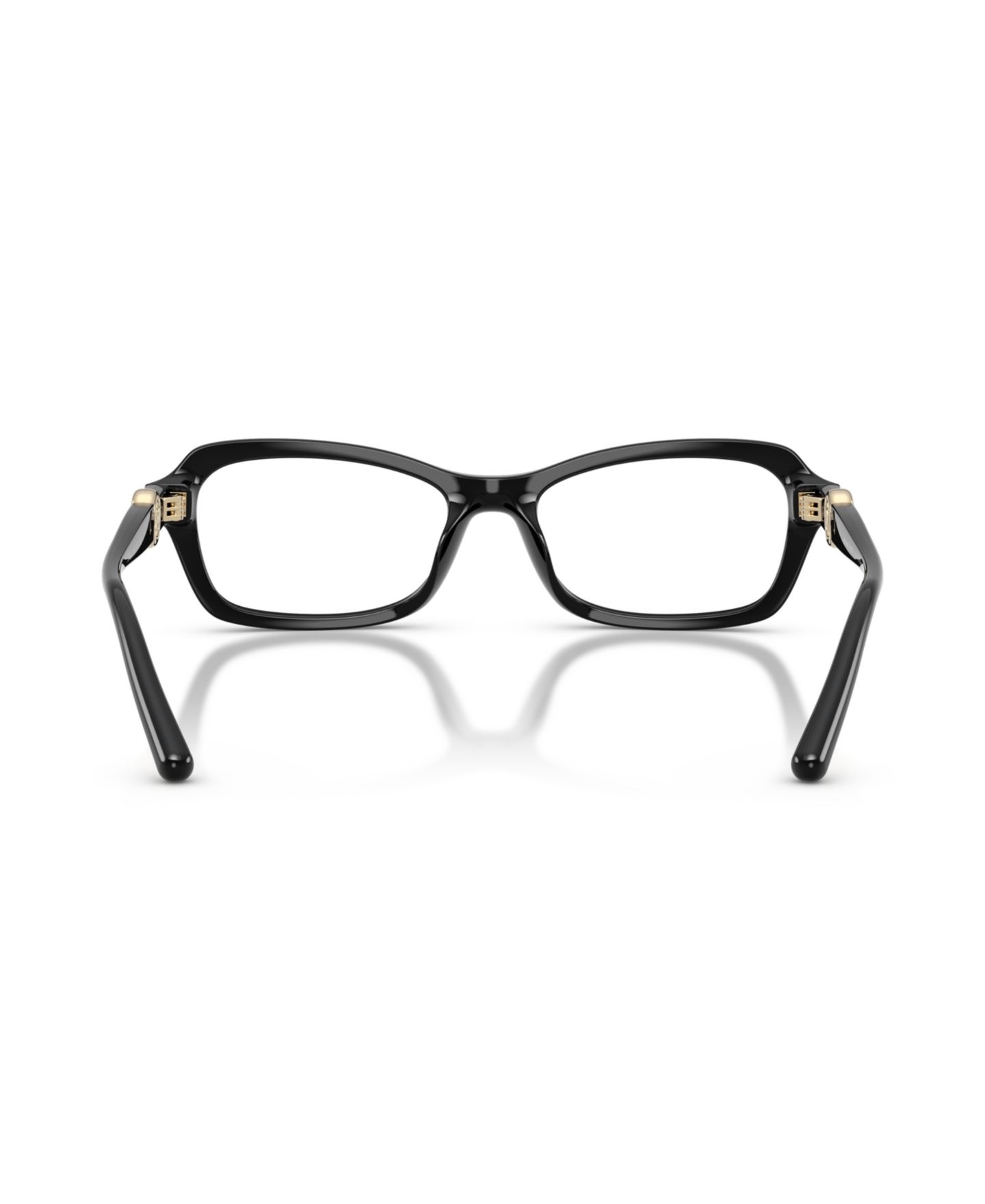 Женские очки Michael Kors Woman Round Plastic MK4182U Hakone Eyeglasses, цвет: Чёрный — фото 2