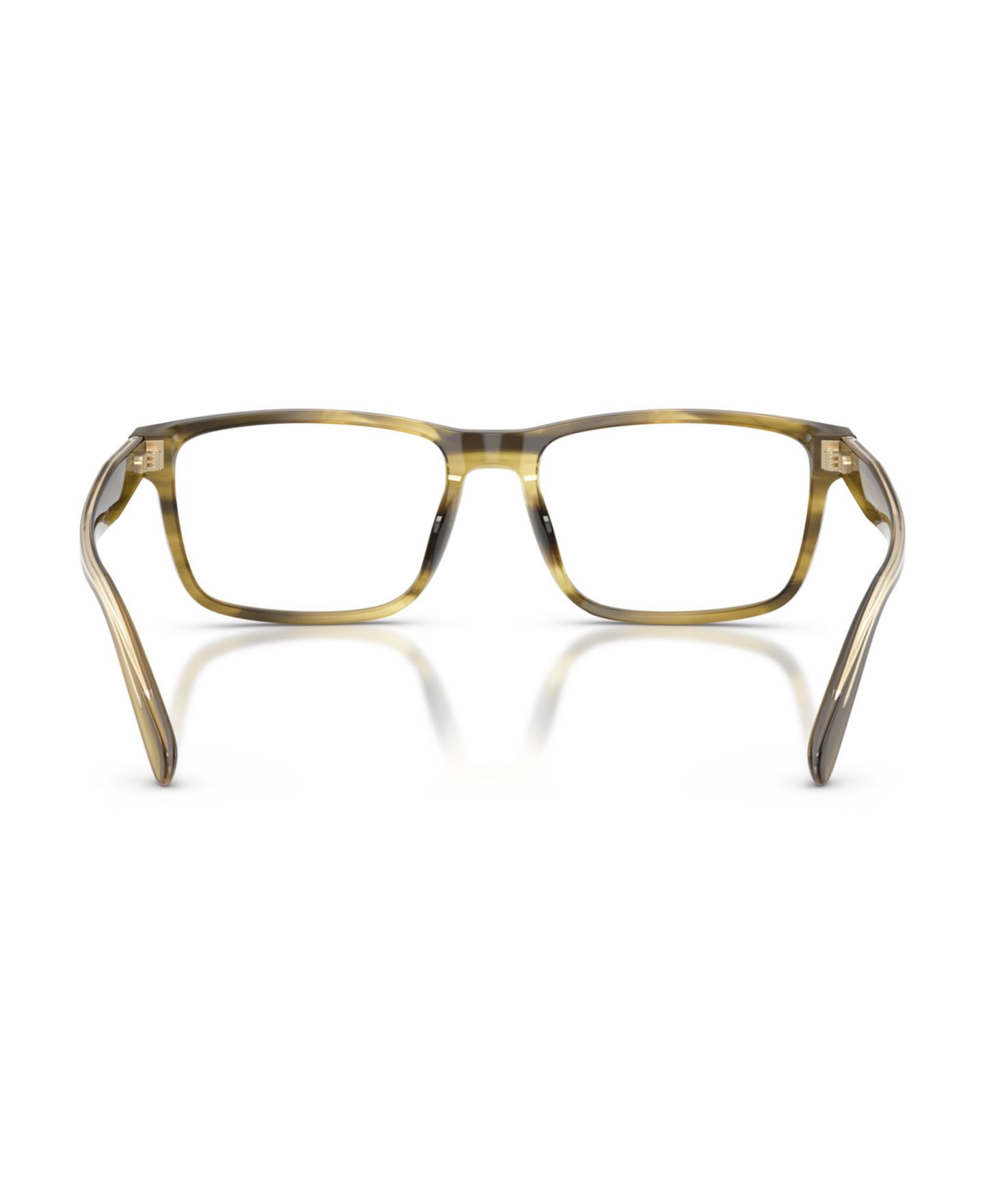 Мужские очки COACH Man Rectangle Plastic HC6292U Eyeglasses, цвет: Оливковый — фото 2