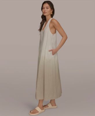 Women's V-Neck Midi Dress