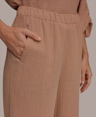 Women's Cotton Mid-Rise Pants