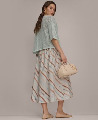 Women's Strapless Midi Dress