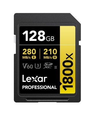 LUMIX S1II Mirrorless Camera with Alpine 160 Multi-Device Shoulder Bag, GOLD Series Professional 1800x 128GB UHS-II SDXC Memory Card