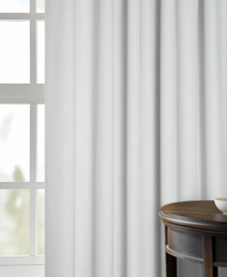 French Pleat Performance Linen Hotel Blackout Curtain