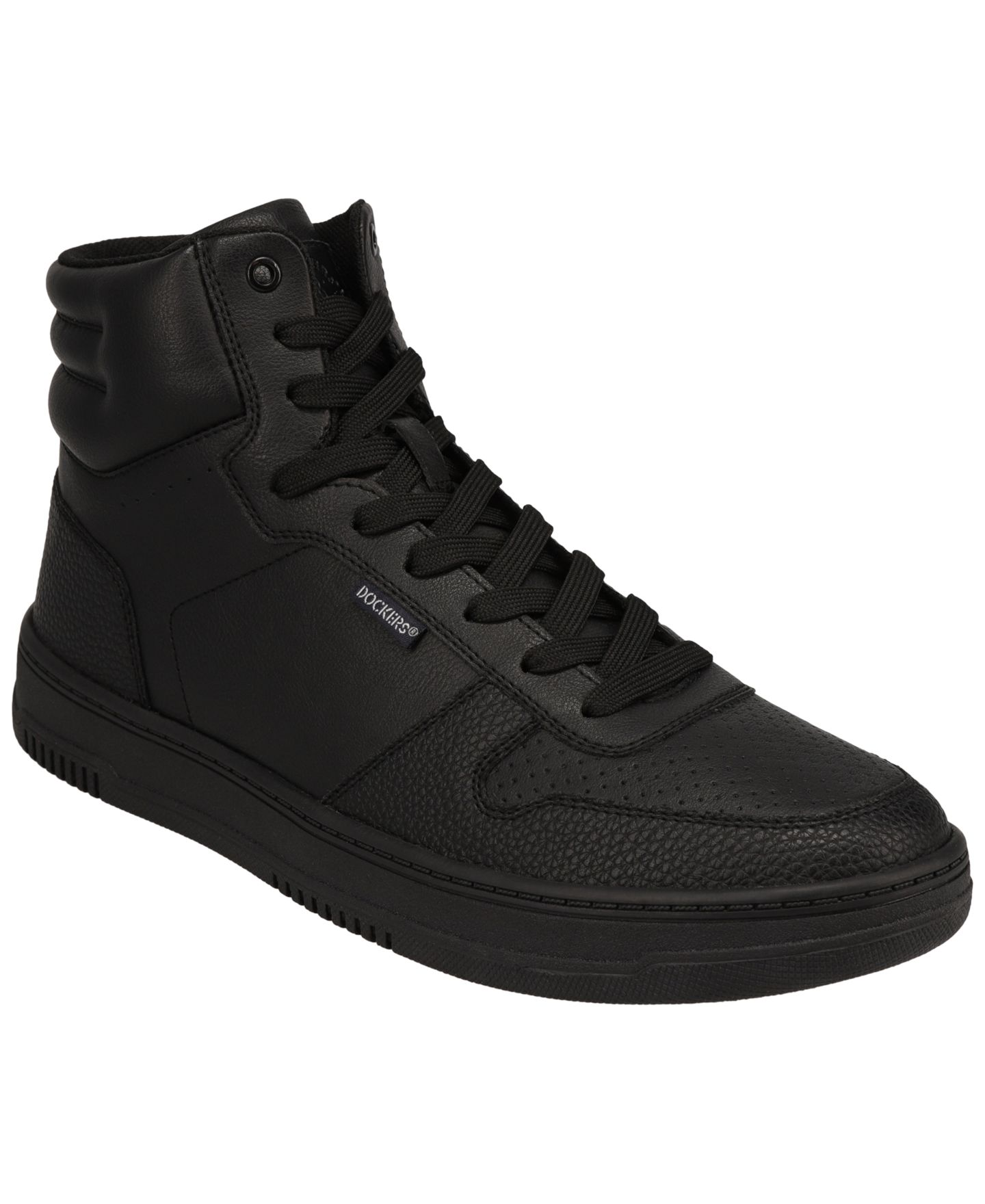 Мужские кроссовки Dockers Energy Synthetic Casual High-Top, цвет: Чёрный — фото 1