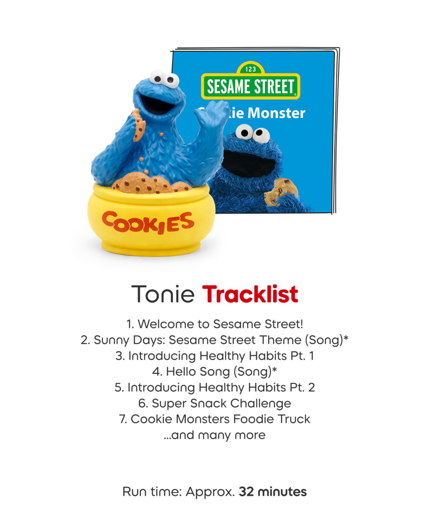 Детские игрушки Tonies Toniebox 2 Sesame Street Bundle Set — фото 5