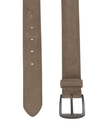 Men's Matt Coating Gunmetal Buckle Belt