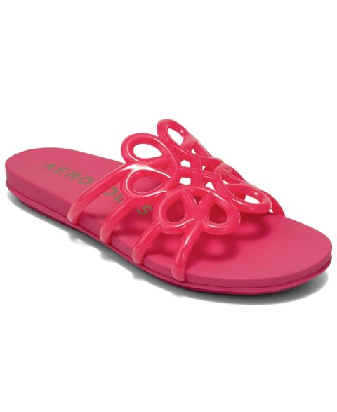 Женские сандалии Aerosoles Frida Open Toe Flat, цвет: Пурпурный