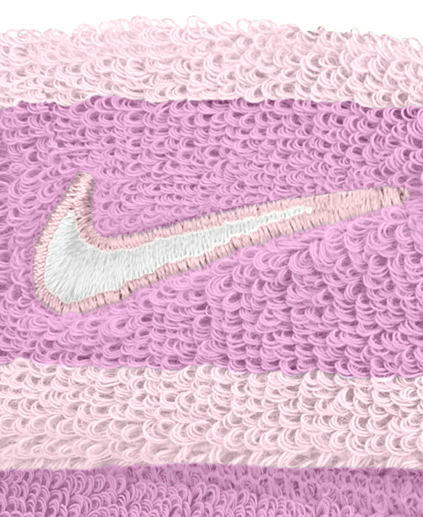 Мужские аксессуары для волос Nike Swoosh Logo Detail Classic Headband, цвет: Пурпурный / Розовый пенный — фото 2
