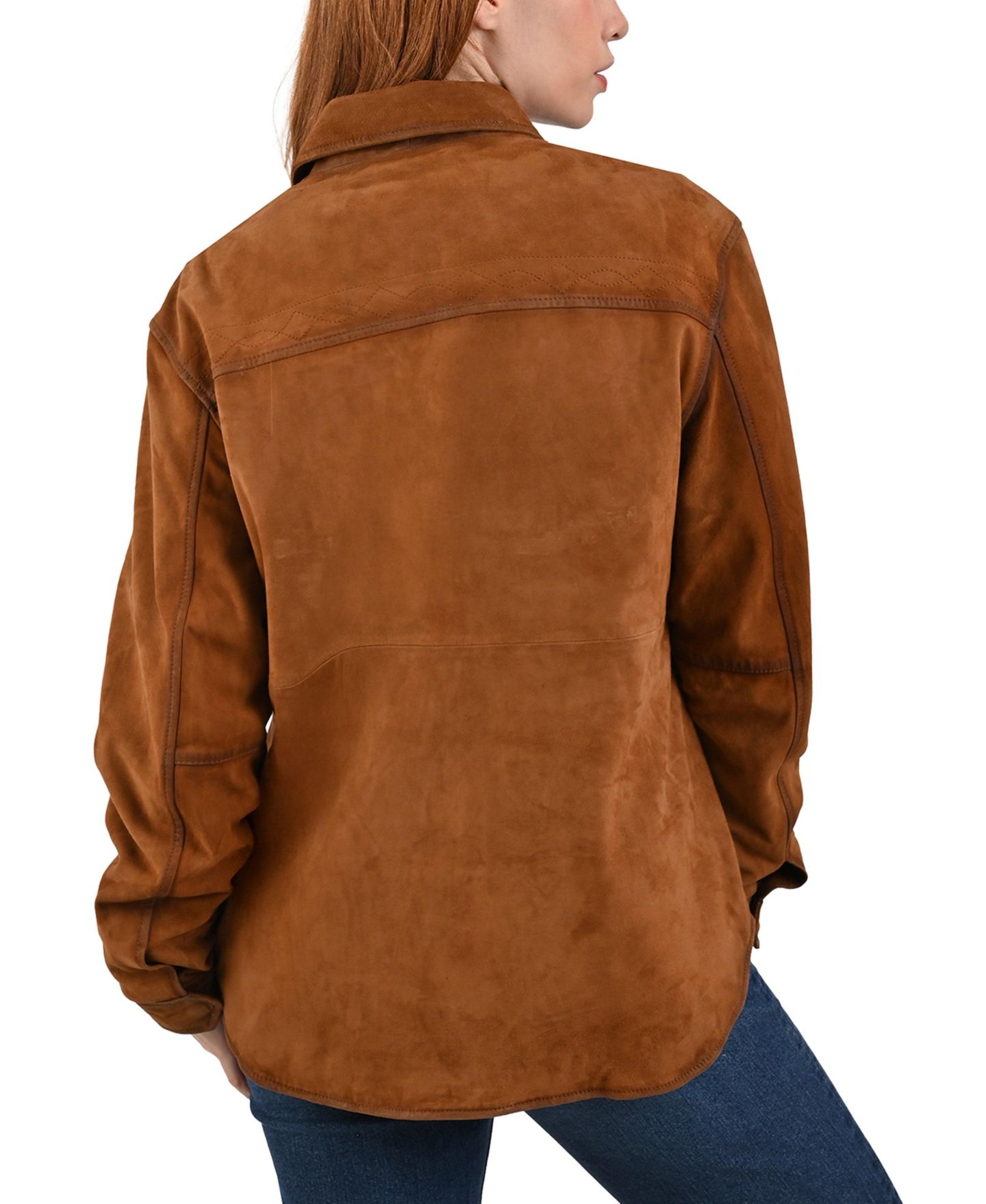 Женская куртка Frye Goat Suede — фото 2