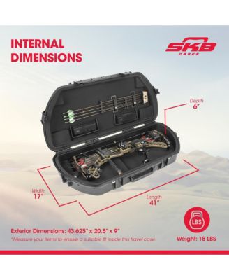 Hard Protective Storage Case, Archery Bow & Arrow iSeries Shaped Case