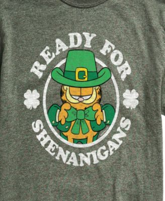 Men's Garfield Ready For Shenanigans Short Sleeve T-Shirt