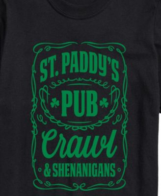 Men's Instant Message St. Paddy's Pub Crawl Short-Sleeve Graphic T-Shirt