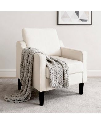 Living Room Accent Chair - Soft Chenille Comfy Arm Chair