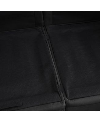 102" Contemporary L-Shaped Modular Sectional Sofa with Storage Ottoman