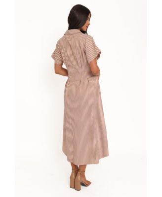 Women's Eilis Short Sleeve Button Down Maxi Dress