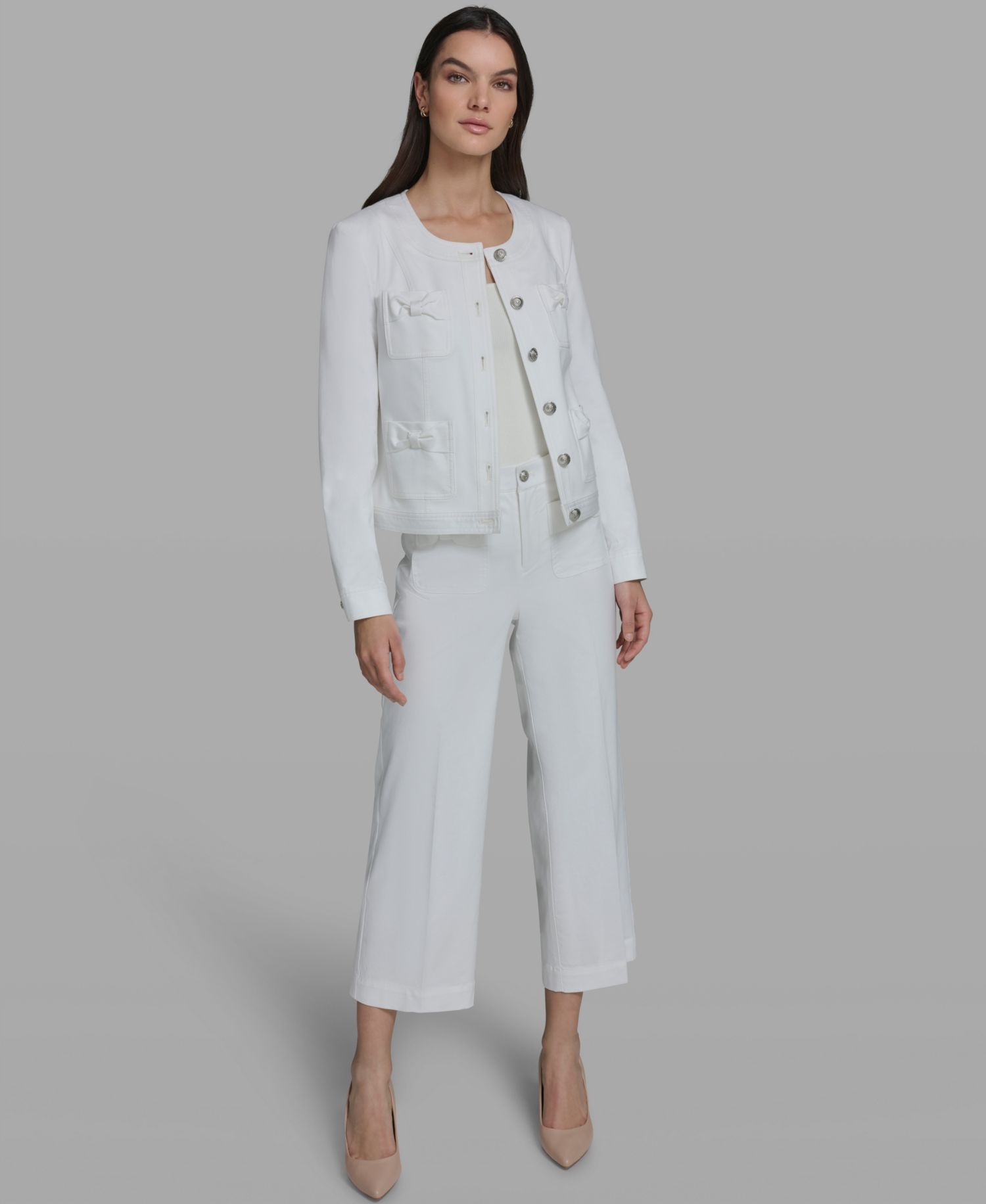 Women's Bow Pocket Jacket