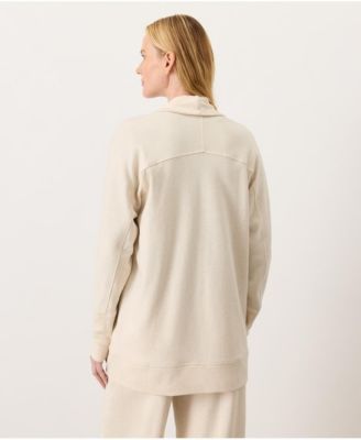 Women's Organic Cotton Airplane Wrap Cardigan