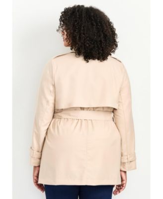 Women's Plus Size Tia Trench Jacket