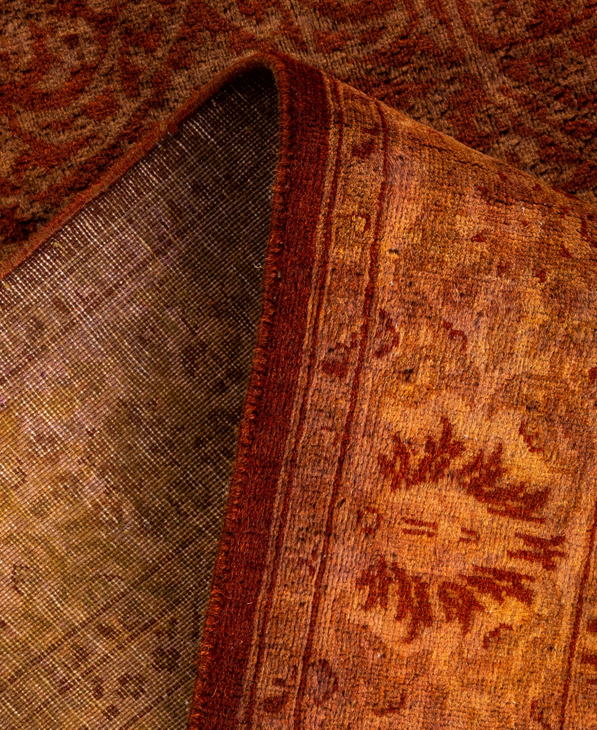 Adorn Hand Woven Rugs Fine Vibrance M1448 2' 7" x 12' 8" Runner Area Rug