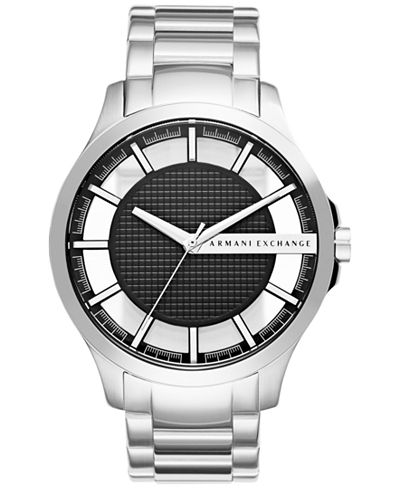 A|X Armani Exchange Men's Stainless Steel Bracelet Watch 46mm AX2179