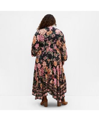 Women's Devine Beauty Border Dress