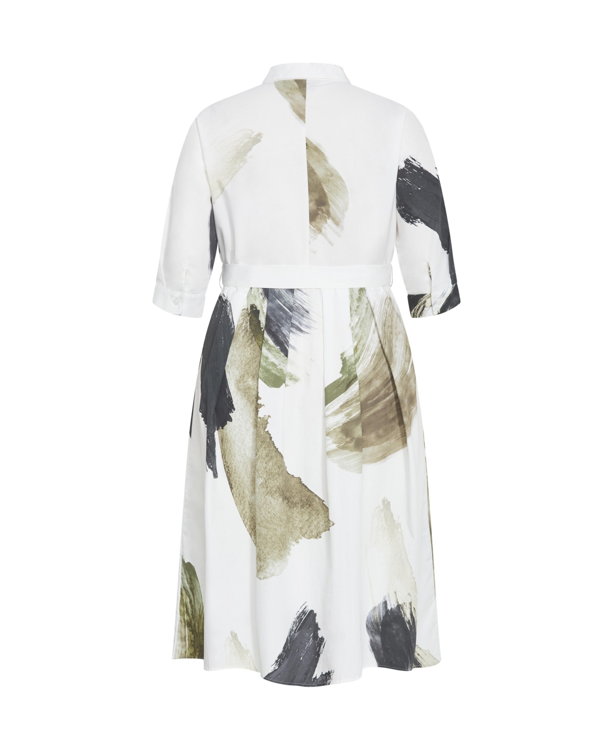 City Chic Women's Angel Print Shirt Dress