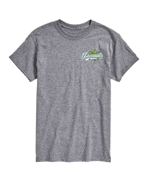 Мужская футболка AIRWAVES Peanuts Patty Short-Sleeve Graphic, цвет: Серый меланжевый