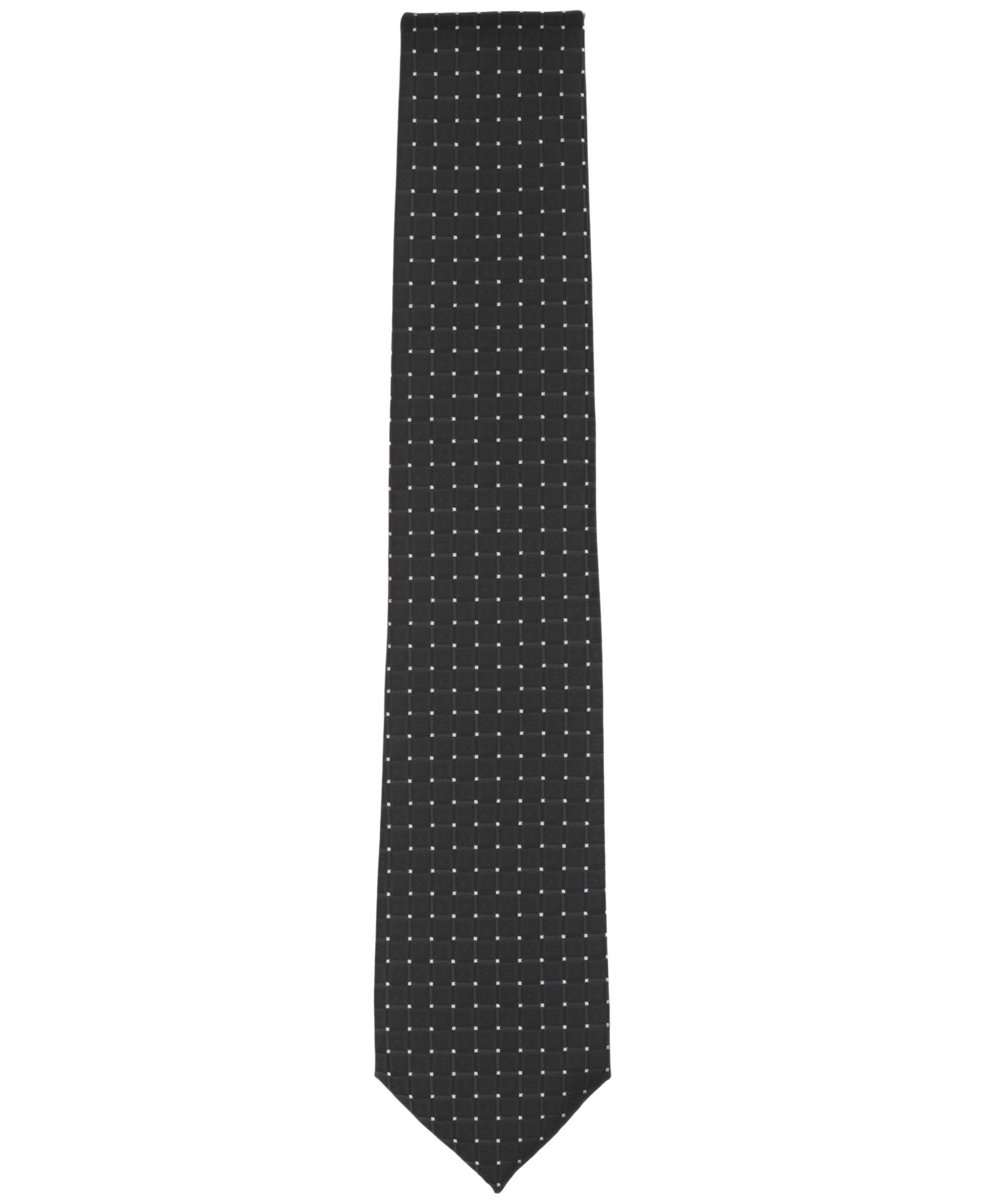 Men's Grid Pattern Tie