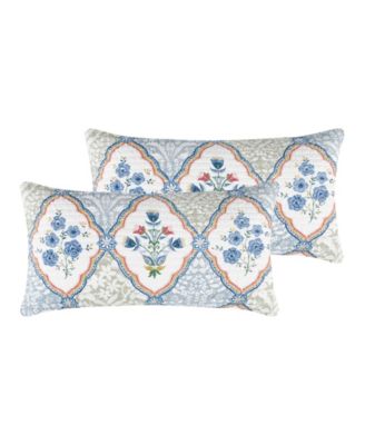 Home Zoey Quilted 2-Pc. Pillow Sham Set, King