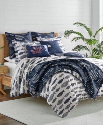 Home Bakio Reversible 3-Pc. Duvet Cover Set, Queen
