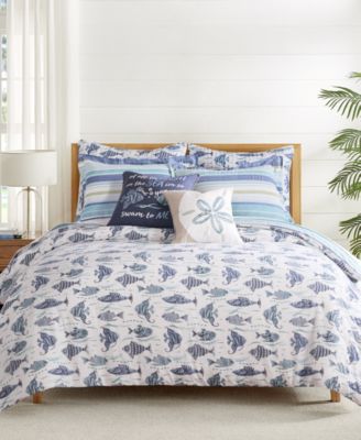 Home Laida Beach Reversible 2-Pc. Duvet Cover Set, Twin