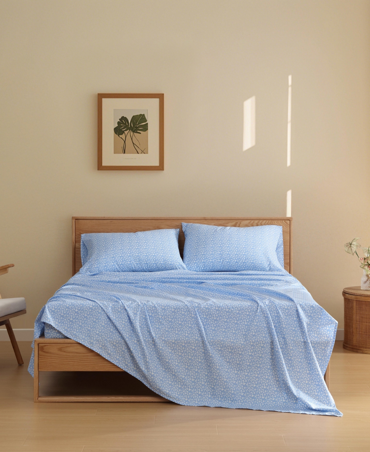 Marimekko Pikkuinen Unikko 200-Thread Count Cotton Percale 4-Pc. Sheet Set