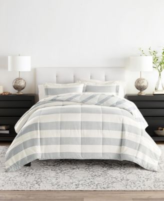 Bedding Bundle Patterned 7-Piece Comforter Set, King