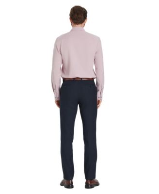 Men's Slim-Fit Performance Solid Dress Shirt