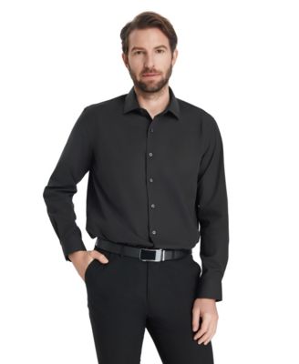 Men's Regular Fit Solid Dress Shirt
