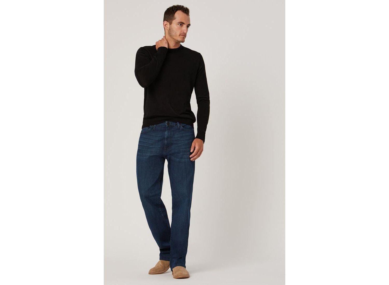 Men's Max Wide Leg in Dark Shaded Williamsburg